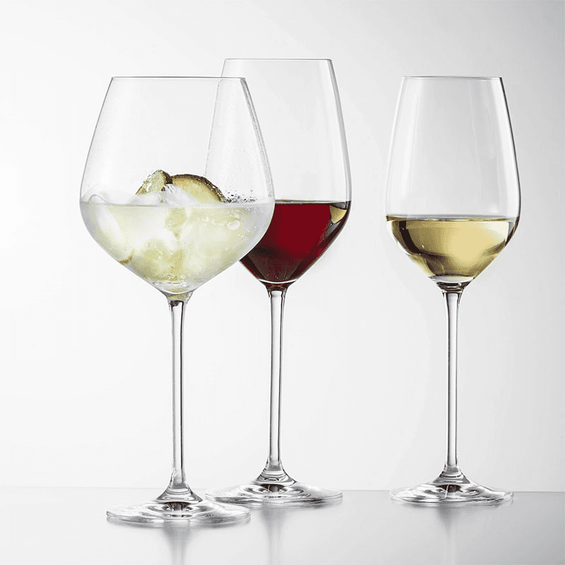 Fortissimo Set of 4 Red Wine Glass, 505ml, Clear