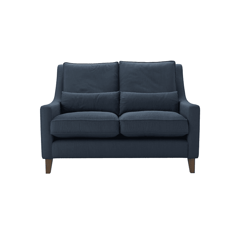 High Back Iggy 2 Seat Sofa, H101cm x W136cm x D97cm, Midnight Blue