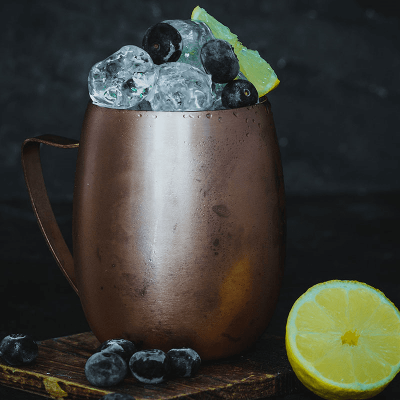 Moscow Mule Mug, 550ml, Double Walled Copper Finish