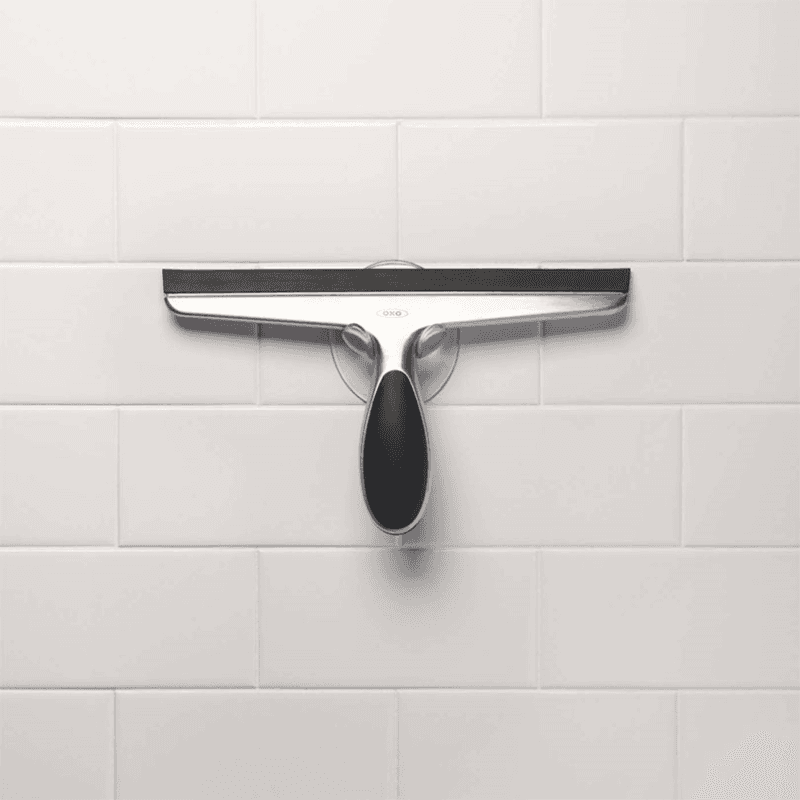 Stainless steel squeegee, Black/Silver