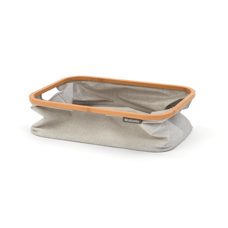 Foldable Laundry Basket, 40 Litre, Grey