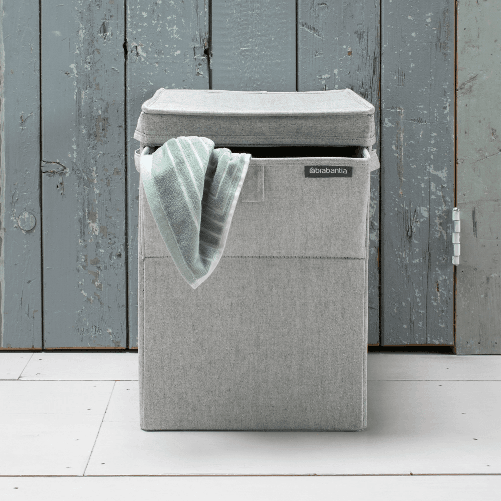 Stackable laundry box, 35 litre, Grey