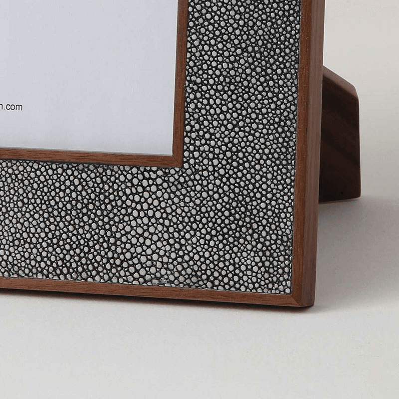 Classic Photo  Frame, 10 x 8", Charcoal Shagreen