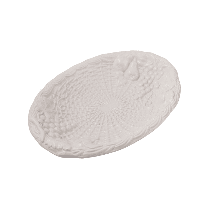 Tutti Frutti Platter, L37.5 x 29cm, White