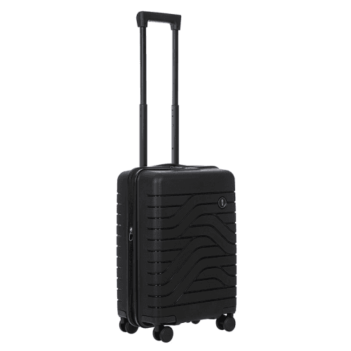 Image showing the Ulisse Expandable Suitcase, H55 x W23 x L37cm, Black product.