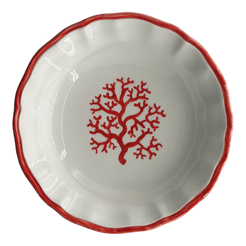 Image showing the Coral Pasta Bowl, D22cm, White product.