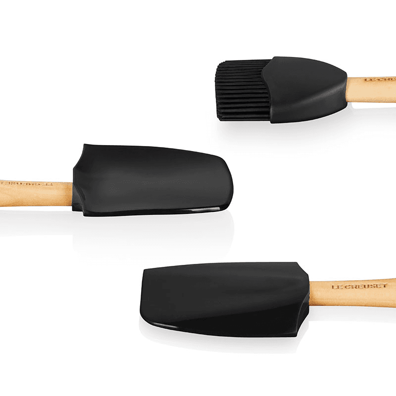 Silicone Utensil Tools, Set of 3, Black