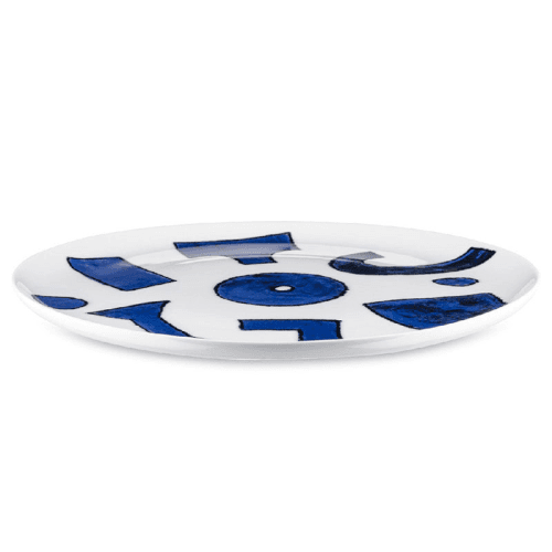 Image showing the Itsumo Yunoki Dinner plate, D27cm, Blue product.