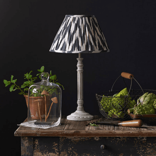 Image showing the Eleanor Table Lamp Base, H35cm, White product.