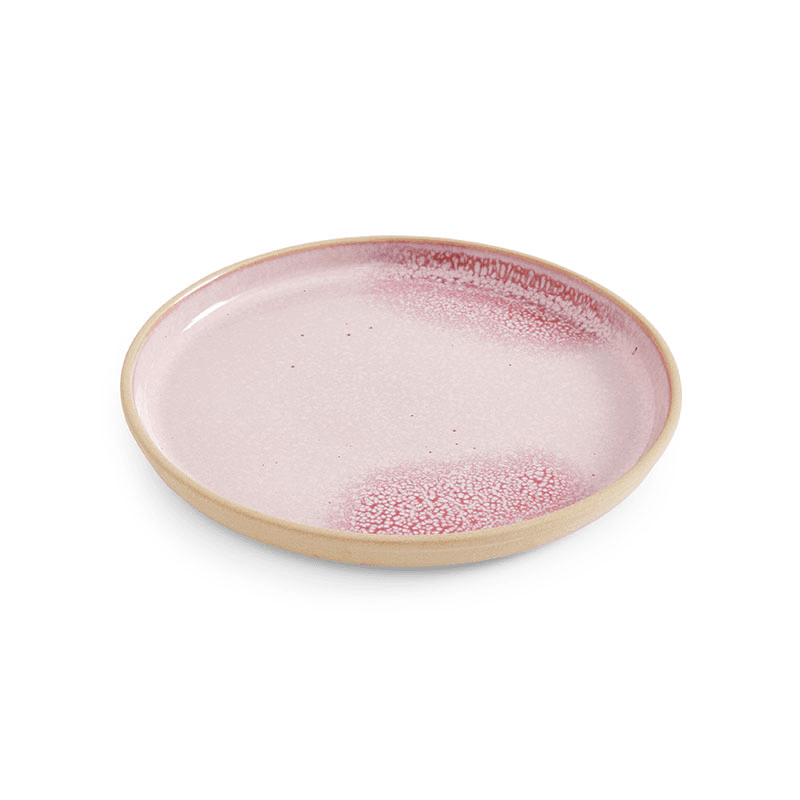Minerals Set of 4 Side Plates, D21.5cm, Rose Quartz