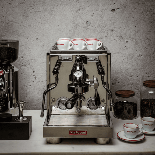 Image showing the Botticelli Evolution Coffee Machine, Stainless Steel product.