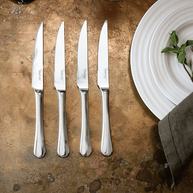 Radford Set of 4 Steak Knives, Stainless Steel