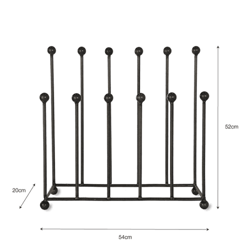Image showing the Farringdon Welly Stand, Black product.