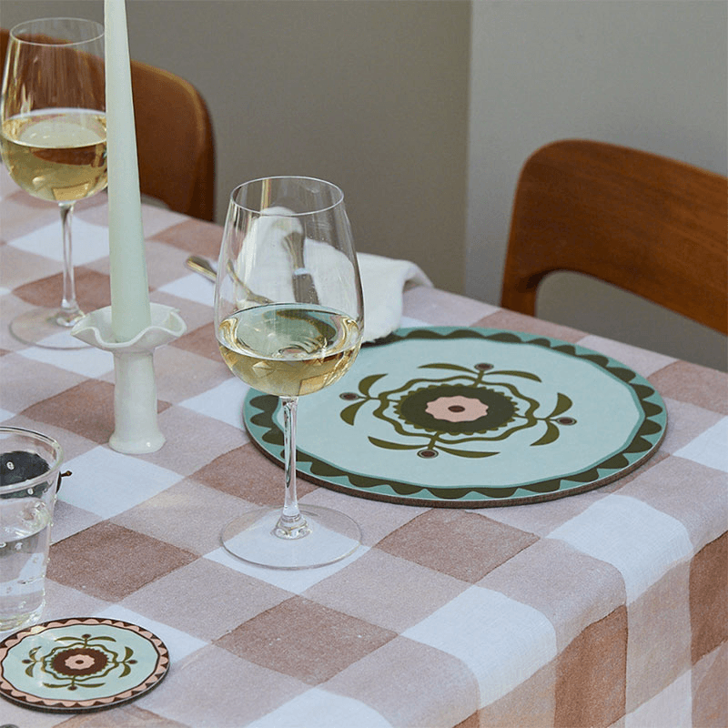 Flowerama Set of 6 Placemats, D29cm, Multi