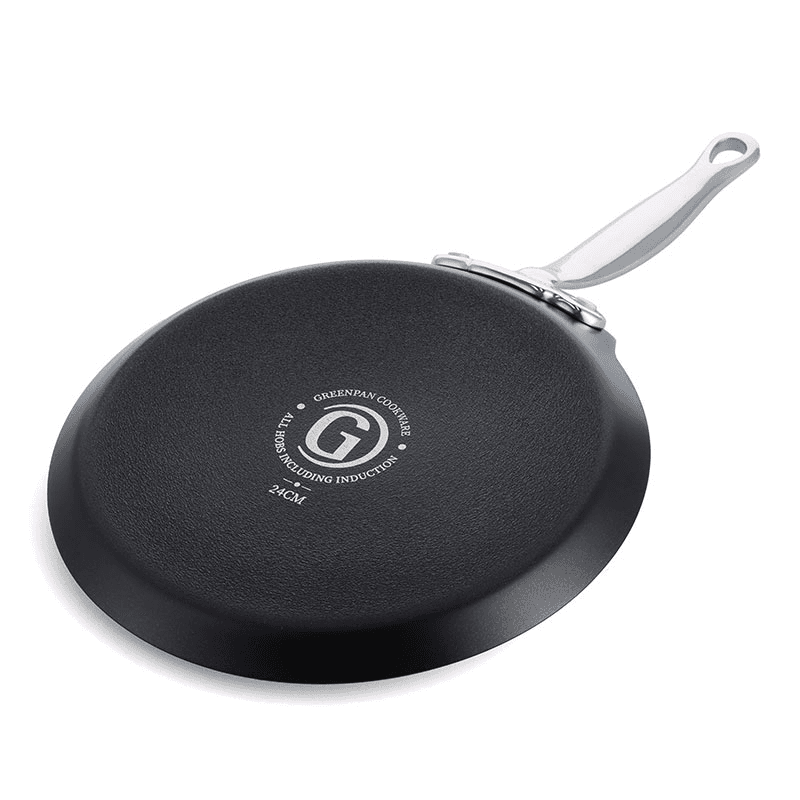 Barcelona Pro Non-Stick  Pancake Pan, 28, Black