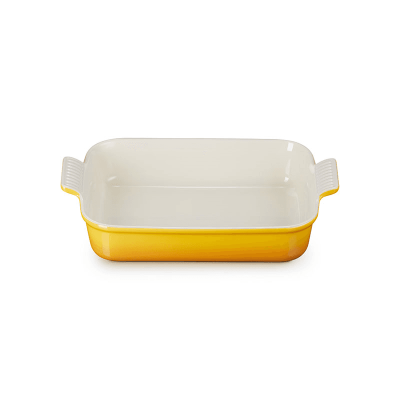Stoneware Heritage Rectangular Dish, 32cm, Nectar