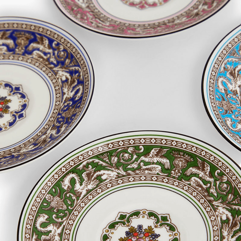 Florentine Set of 6 Teacup and Saucer, 174ml, Mixed
