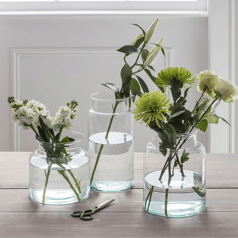 Broadwell Vase, H25cm, Clear