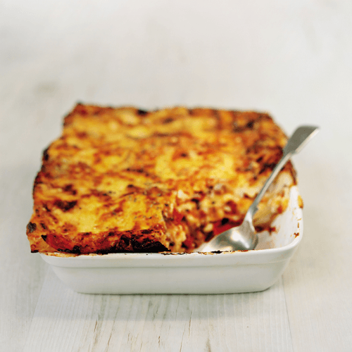 Image showing the Medium Lasagne Rectangular Oven Dish, White product.
