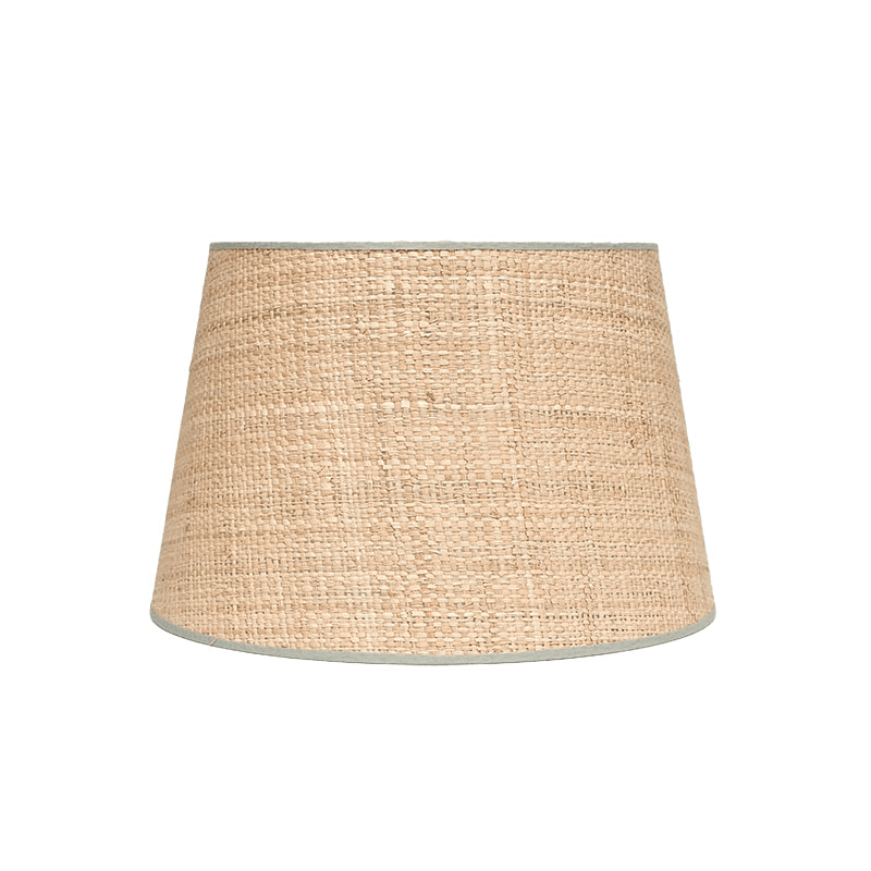 Seema Raffia Lampshade, D27cm, Light Green