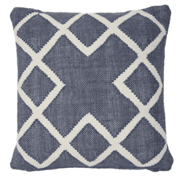 Cushion, Juno, Navy, 45 x 45cm