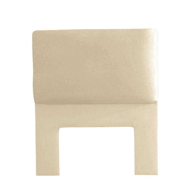 100% cotton headboard slip cover, single, oatmeal