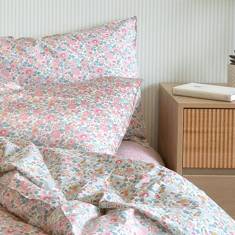 Betsy Ann Duvet Set, Double, Pink