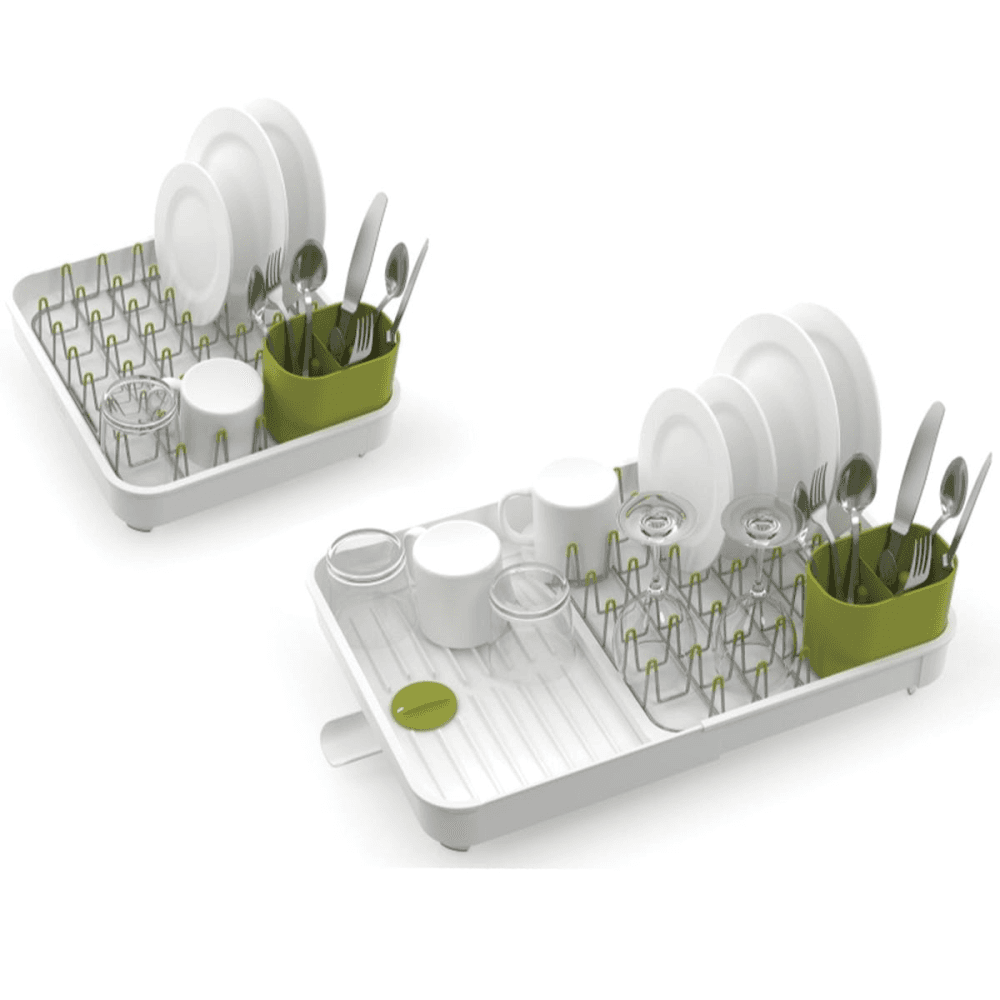 Extend Expandable Dishrack, White