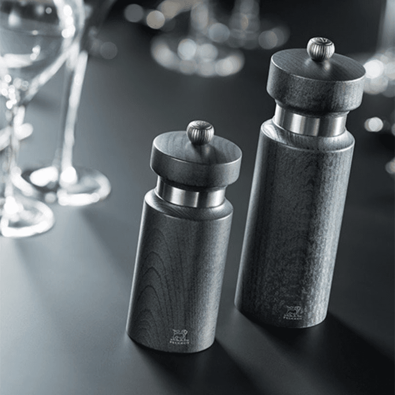 Royan Pepper Mill, 14cm, Wood / Stainless Steel