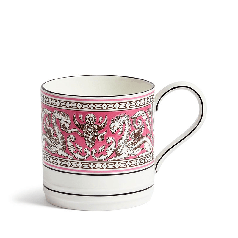 Florentine Mug, 326ml, Fuchsia