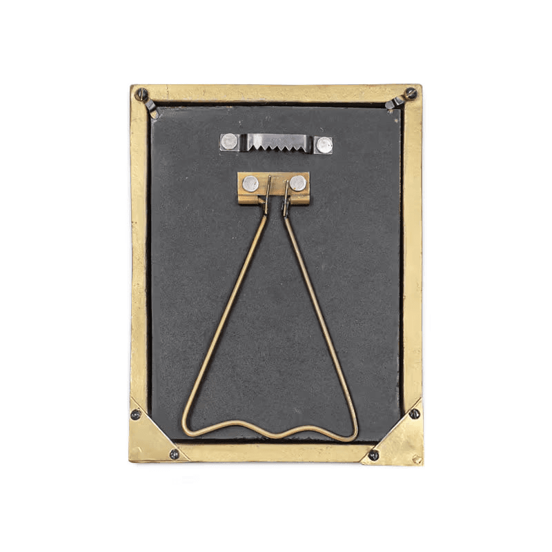 Pambani Photo Frame, 5 x 7", Antique Brass