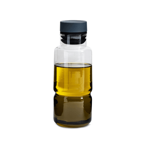 Image showing the Billund Oil/Vinegar Glass Pouring Bottle, 260ml, Blueberry product.