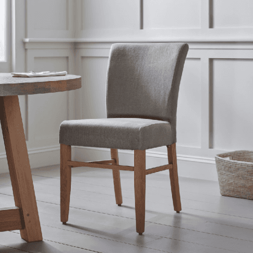 Image showing the Miller Set of 2 Chairs, Hugo Spelt With Vintage Oak Legs product.