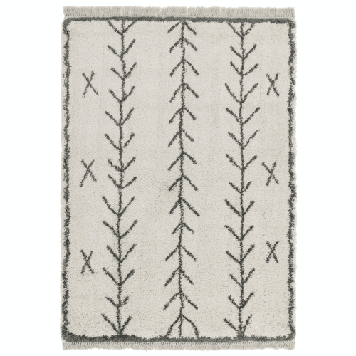 Image showing the Moroc Arrow Rug, 1.6 x 2.3m, Cream, L160 x W230cm product.