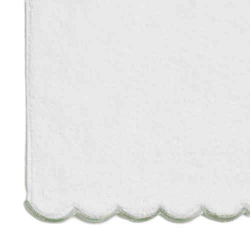 Image showing the Scallop Bath Towel, 76 x 147cm, Matcha product.