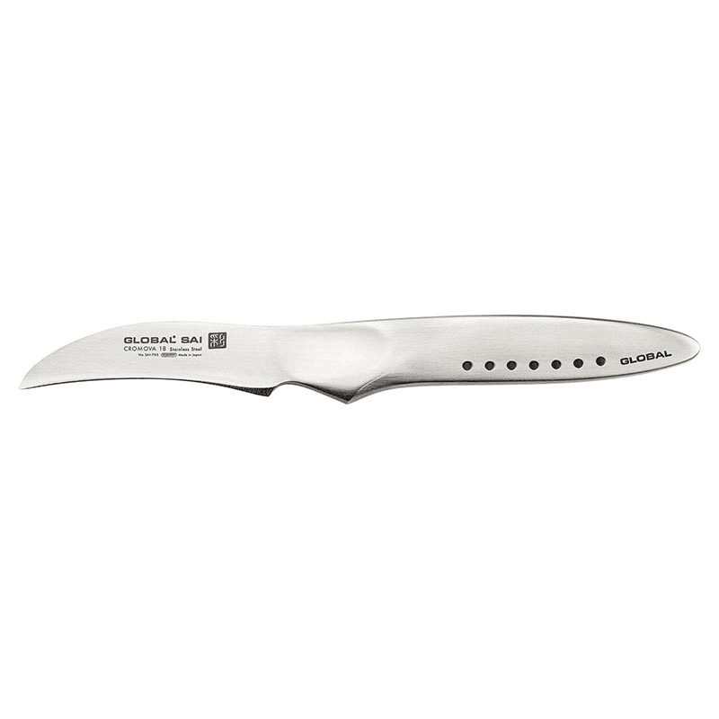 Sai Peeling Knife, 6.5cm, Silver