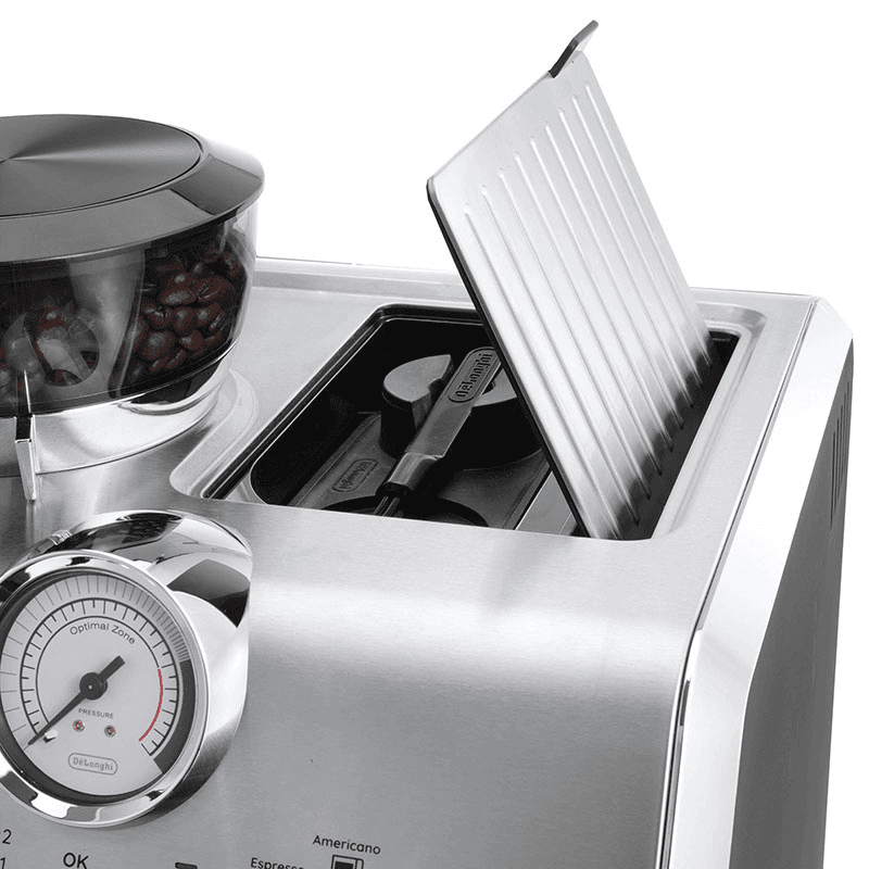 Dedica Arte Manual Coffee Machine, Grey