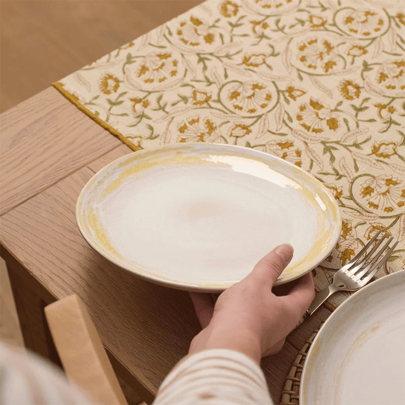 Amberley Salad Plate, Yellow