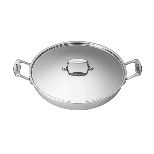 Image showing the Fusion 5 Chef pan, 4.7 litre - D32cm, Stainless Steel product.