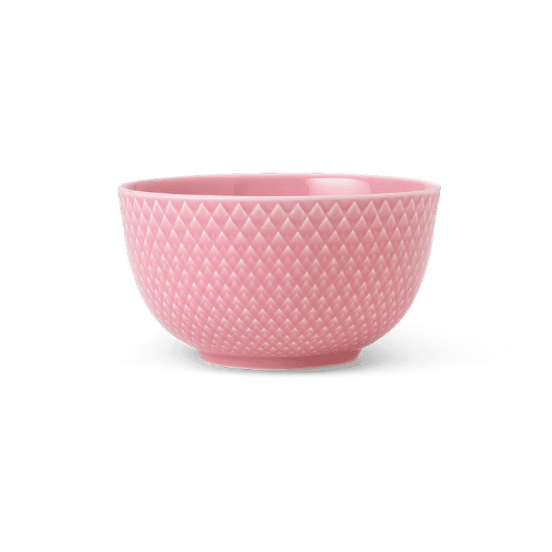 Rhombe Bowl, D11cm, Rose