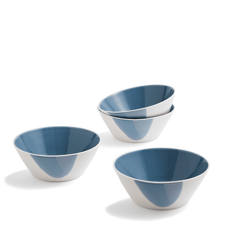 Signature 1815 Set of 4 Bowls, D16cm, Blue