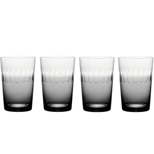Image showing the Lens Set of 4 Tumblers, 260ml, Smoky product.