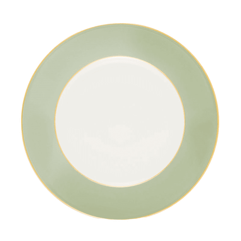 Sous Le Soleil Dinner Plate, D27.5cm, Matt Gold Classic Celadon