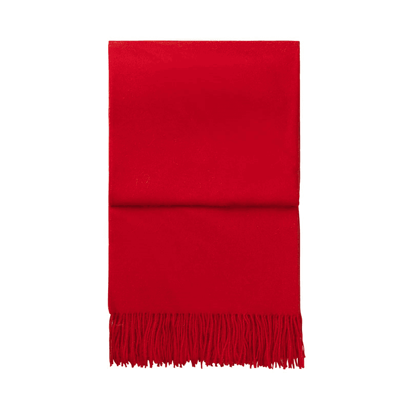 Classic Throw, H200cm x W130cm, Red