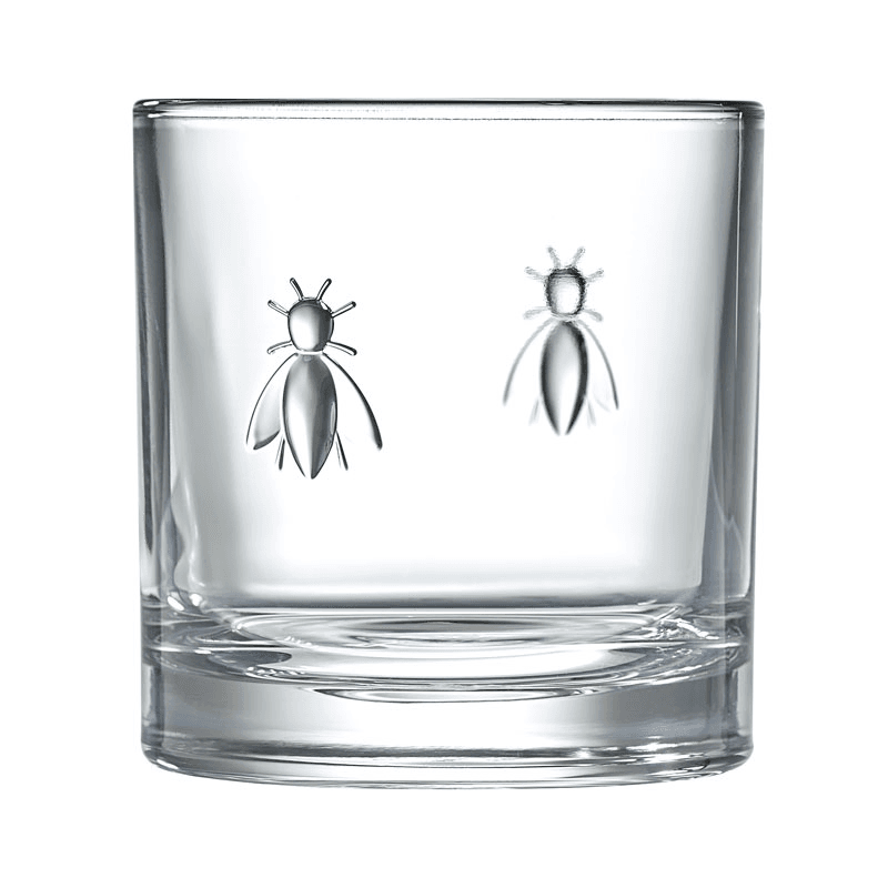 Bee Set of 4 Tumblers, 320ml, Clear