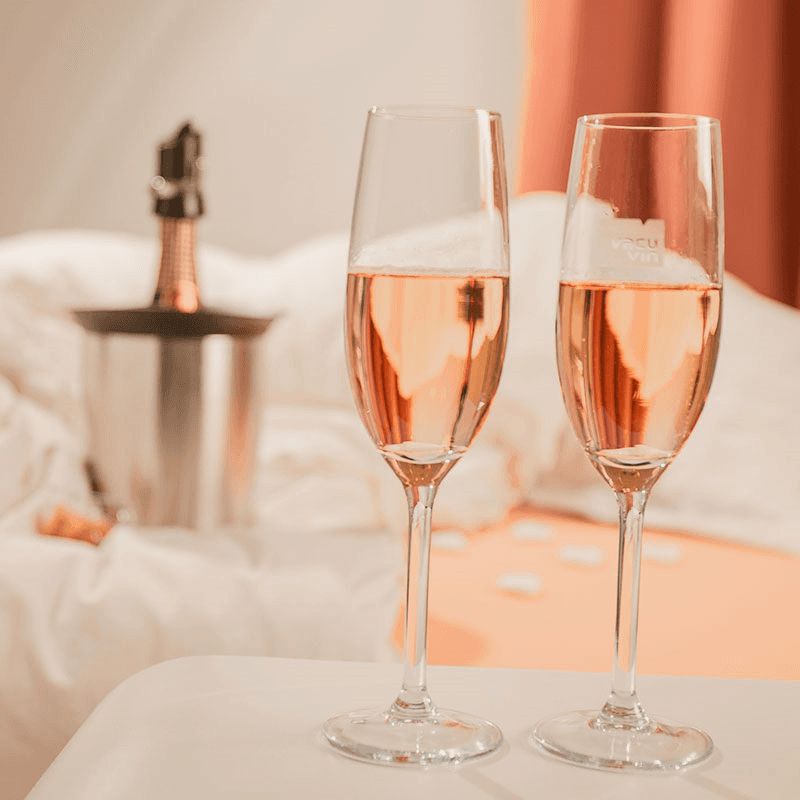 Active Champagne Cooler Elegant, Stainless Steel