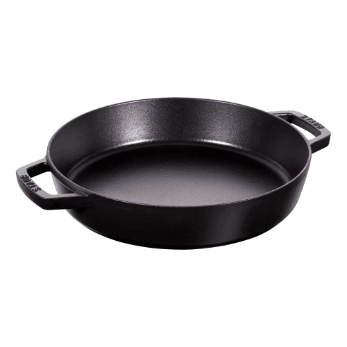 Image showing the Double handle frying pan, 26cm, Black product.