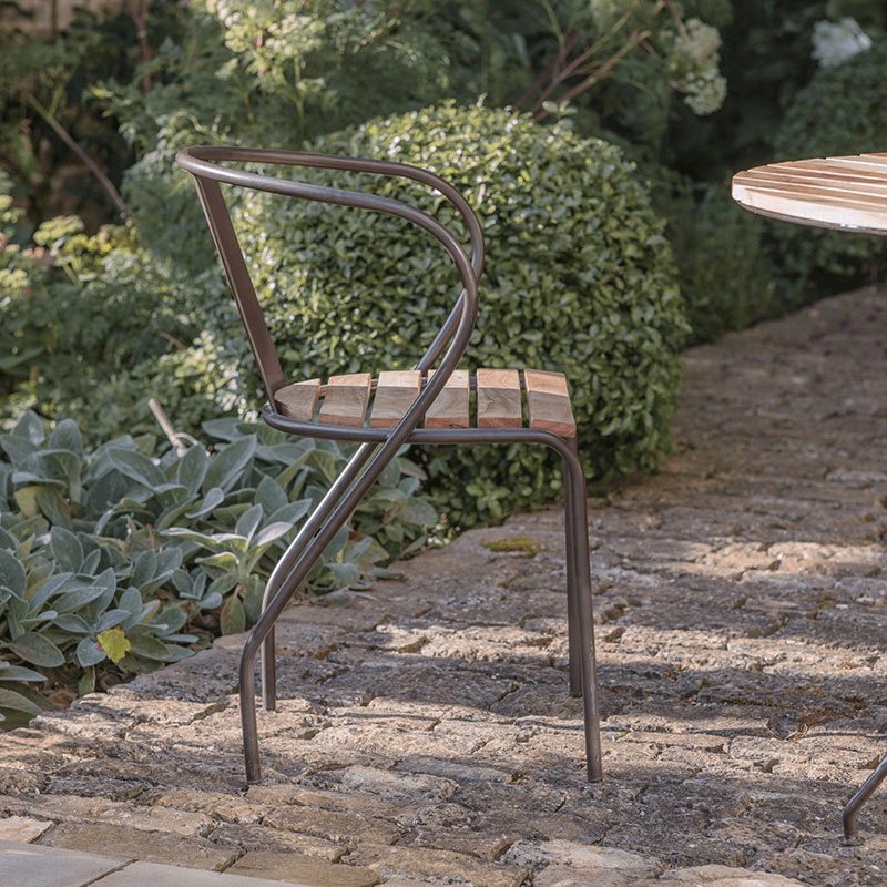 Vivika Outdoor Dining Chair, Natural