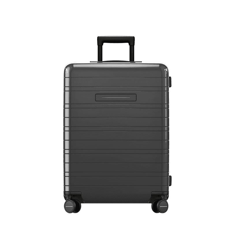 H6 Smart Suitcase, H64 x W24 x L48cm, Glossy Graphite