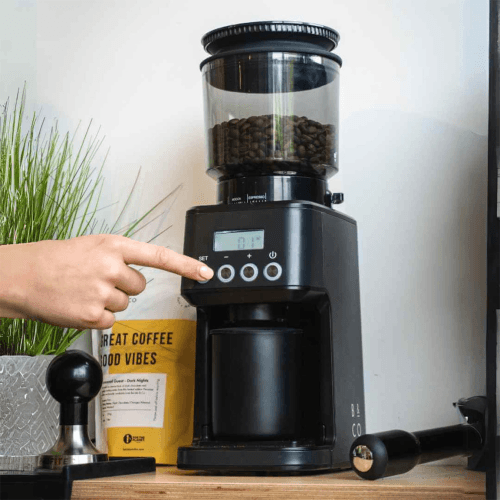 Image showing the Barista Core Electric Coffee Grinder, Black product.